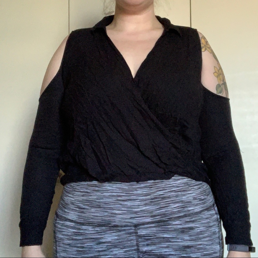 Abercrombie & Fitch hi-lo blouse